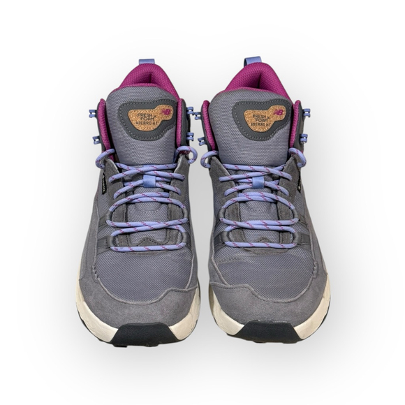 NEW BALANCE WOMEN’S FRESH FOAM HIERRO MID GTX STEEL CASTLEROCK/MAGENTA Sz 9.5 - Picture 7 of 10